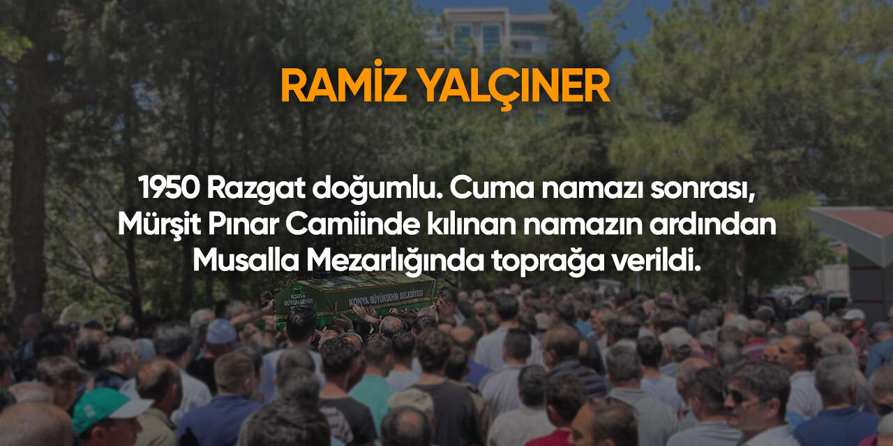 Konya'da bugün vefat edenler | 24 Nisan 2026 4